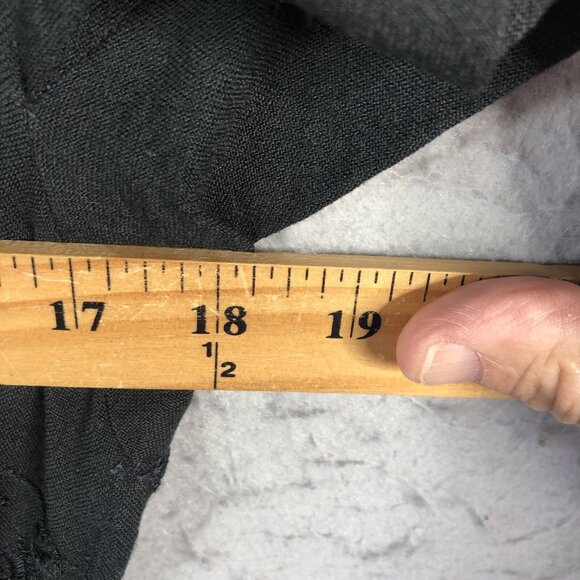 Vintage Handmade Dress Womens Small Black Embroidery Rhitnetone 1950s Event - Picture 5 of 12